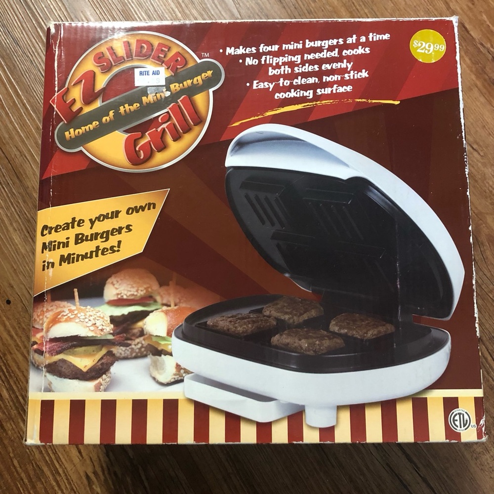 EZ Slider Mini Burger Grill